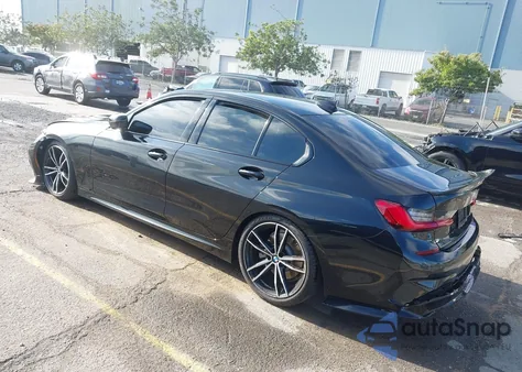 2021 BMW 330I из США, поврежденный, VIN 3MW5R1J01M8B55424